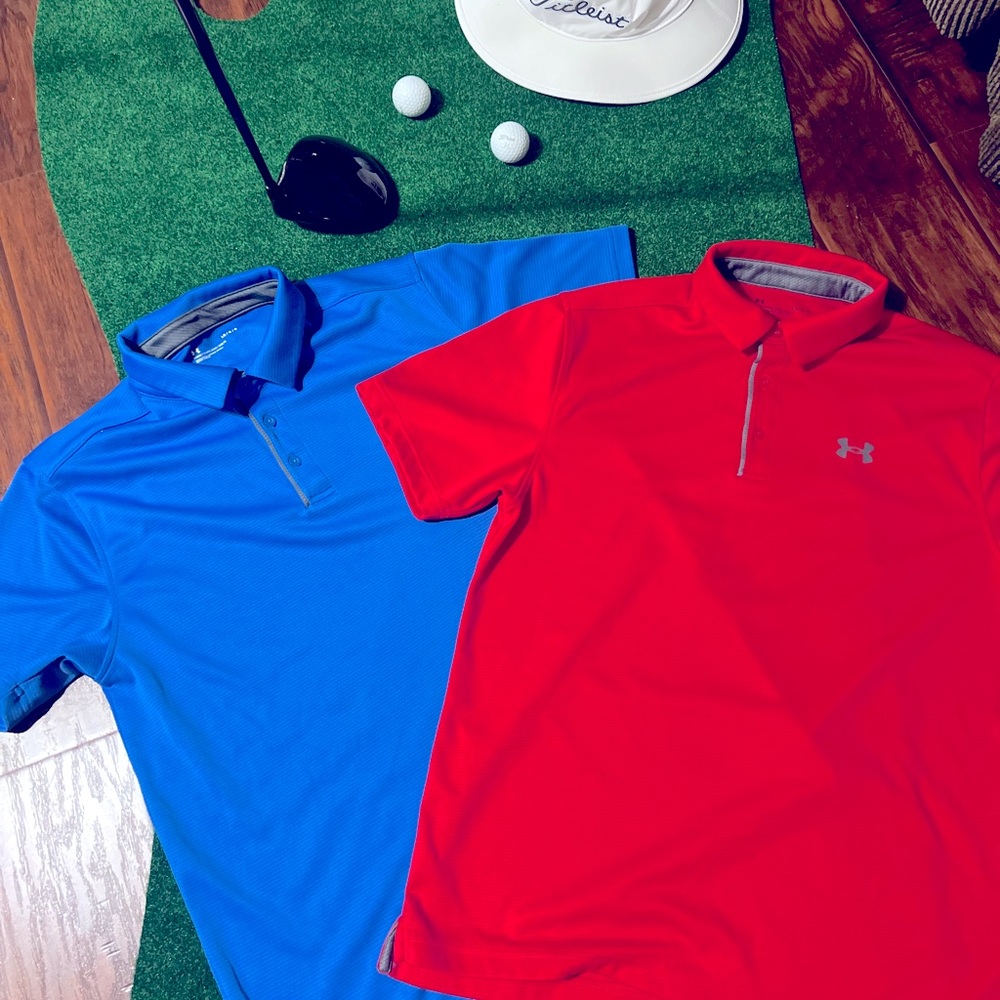 Under Armour Men’s Golf Polos ⛳️